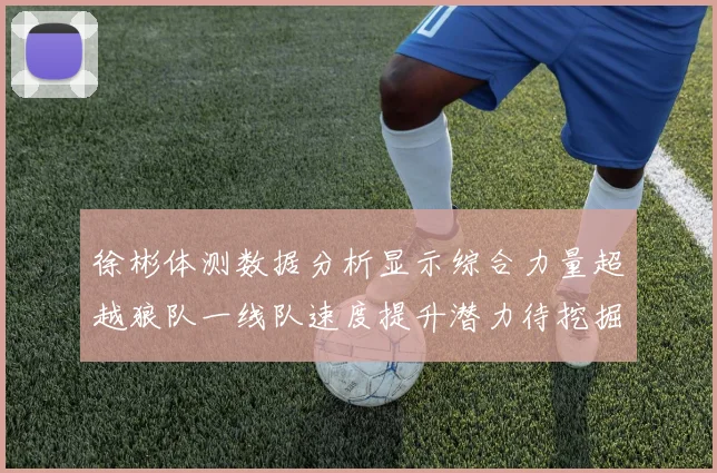 徐彬体测数据分析显示综合力量超越狼队一线队速度提升潜力待挖掘